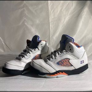 Nike Air Jordan 5 Retro International Flight Size 3y Orange White